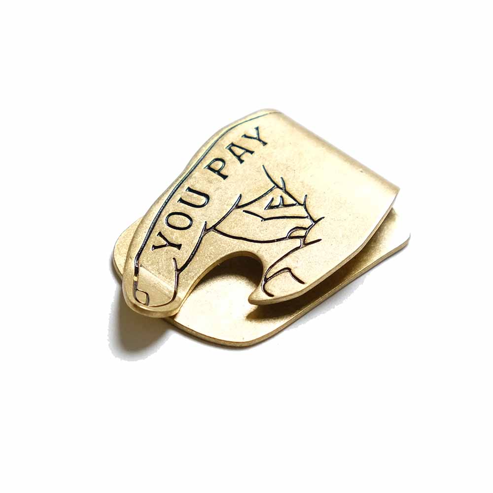 Button Works - YOU PAY - MONEY CLIP - BW-0012