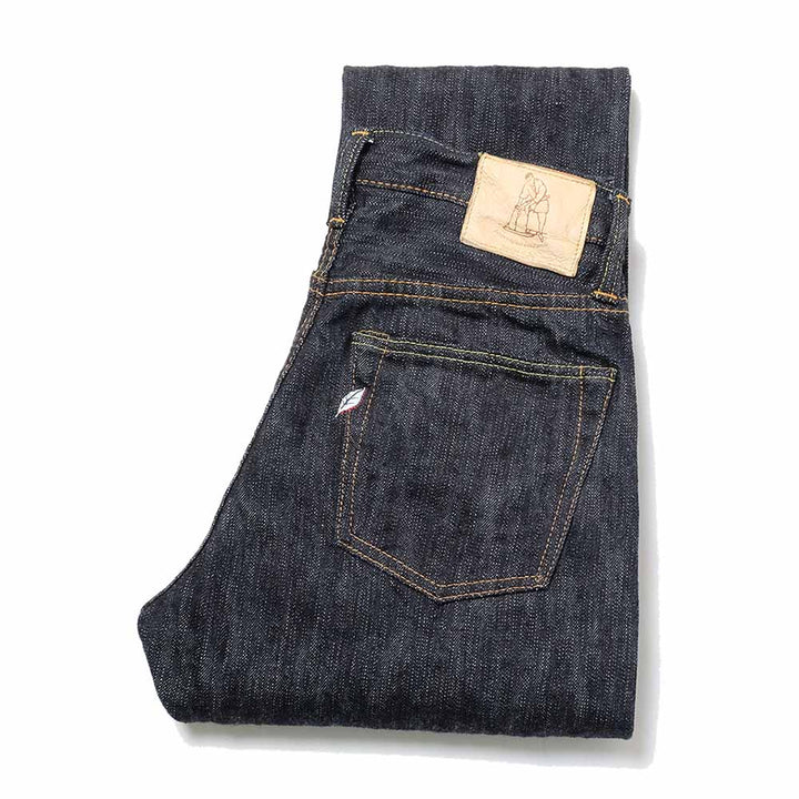 pure blue japan<br>Lot. EX-019 17.5oz Extra Slub Selvedge denim Relaxed Tapered One Wash<br>EX-019