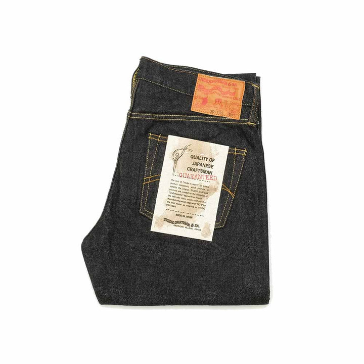 STUDIO D’ARTISAN - 15oz. RELAX TAPERED JEANS - SD-108