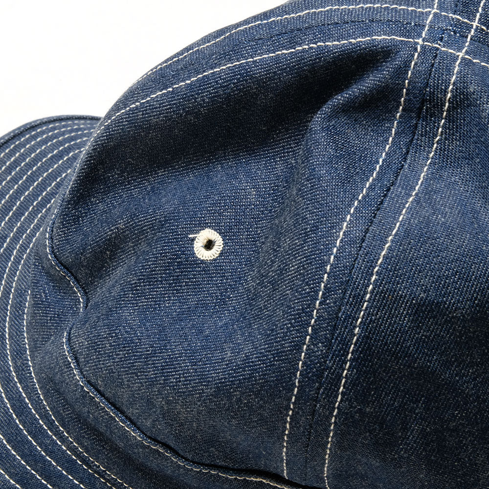 WAREHOUSE - Lot 5200 DENIM ARMY HAT - 5200WH