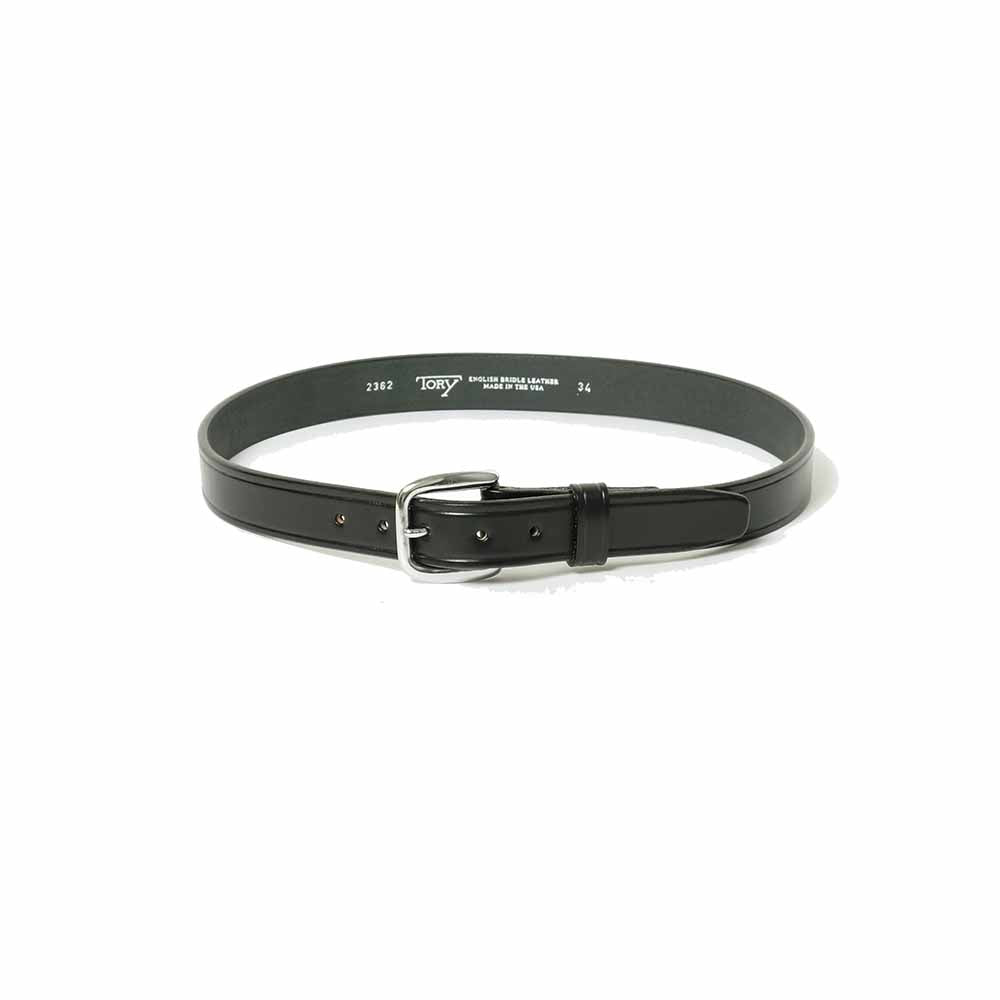 Tory Leather 1 1/4 Creased Belt w/ Brass HD TORY22-2359/TORY22-2362