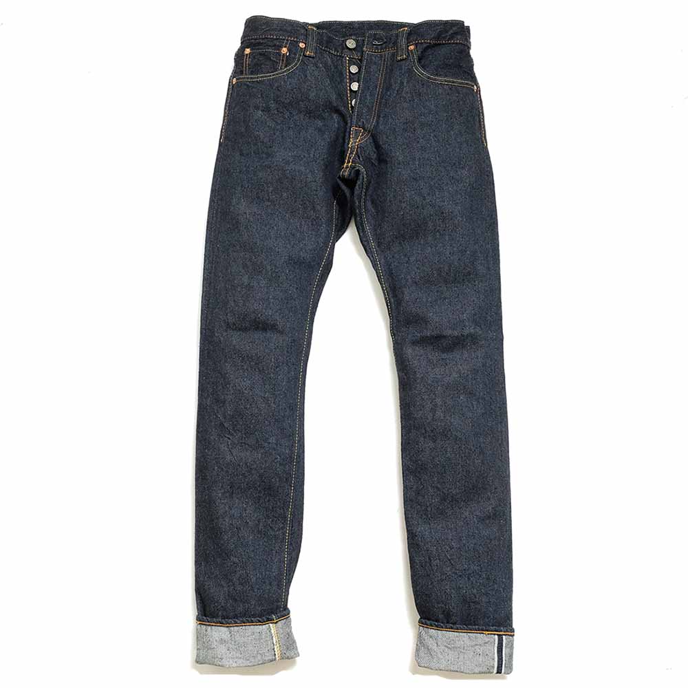 pure blue japan<br>13.8oz Indigo Nep Denim<br>Slim Tapered<br>NP-013