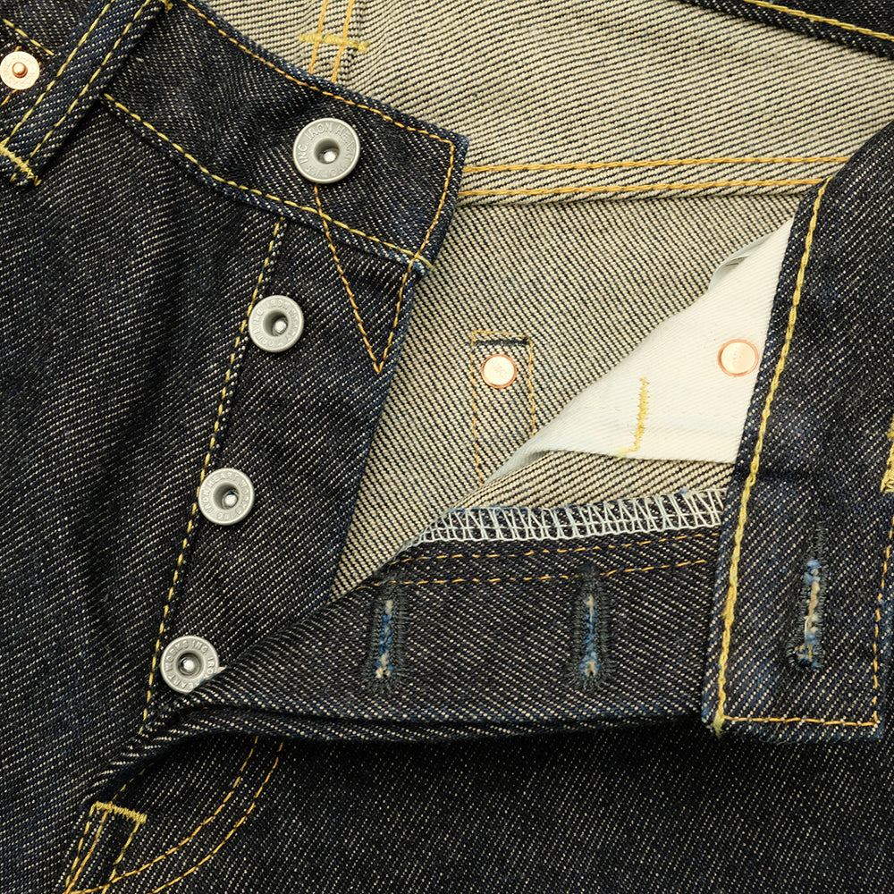 IRON HEART - 21oz. EXTRA HEAVY SELVEDGE DENIM - STRAIGHT - IH634S