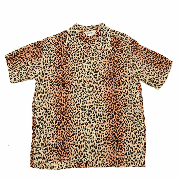 STAR OF HOLLYWOOD - HIGH DENSITY RAYON OPEN SHIRT - LEOPARD - SH39080
