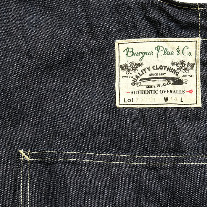 Burgus Plus - Denim Bib Overall - 70001-08