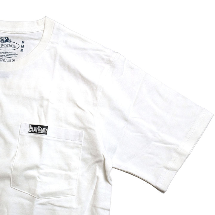 BLUE BLUE - FRUIT OF THE LOOM ・ BLUE BLUE 2パックポケットTシャツ - 700059795