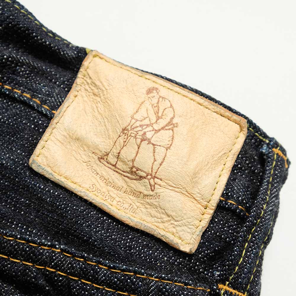 pure blue japan<br>Lot. EX-019 17.5oz Extra Slub Selvedge denim Relaxed Tapered One Wash<br>EX-019