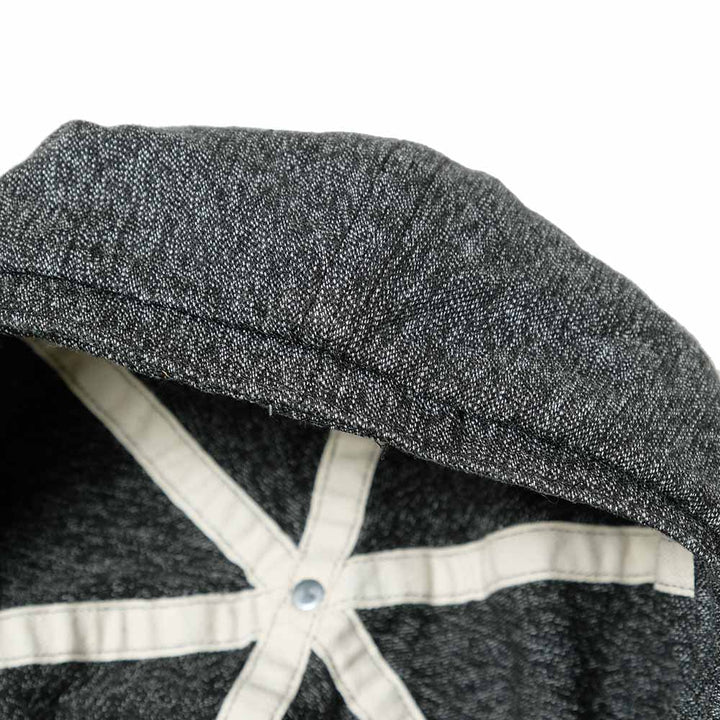 SUGAR CANE - 9oz. BLACK COVERT APPLEJACK CAP - SC02625