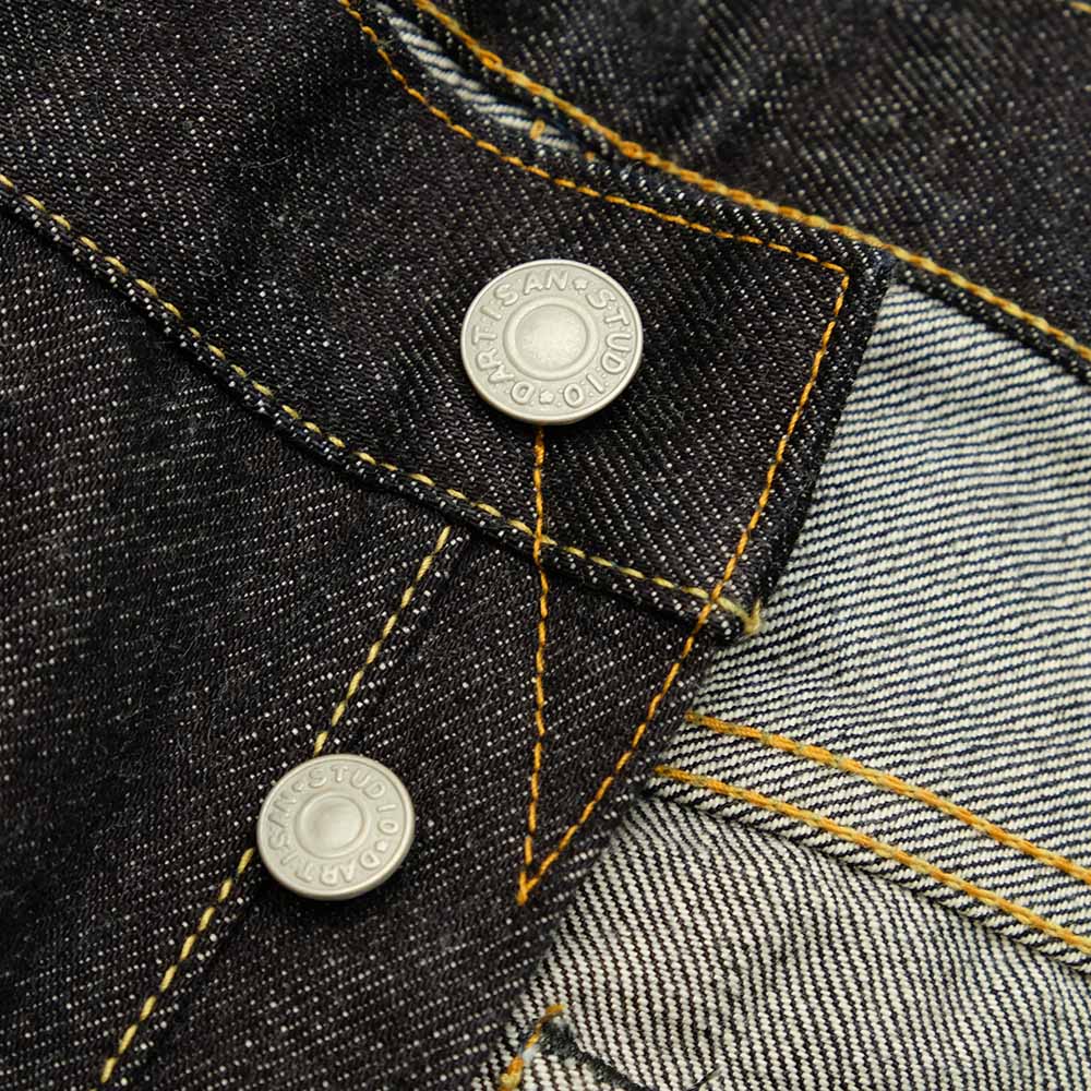 STUDIO D’ARTISAN - 15oz. RELAX TAPERED JEANS - SD-108