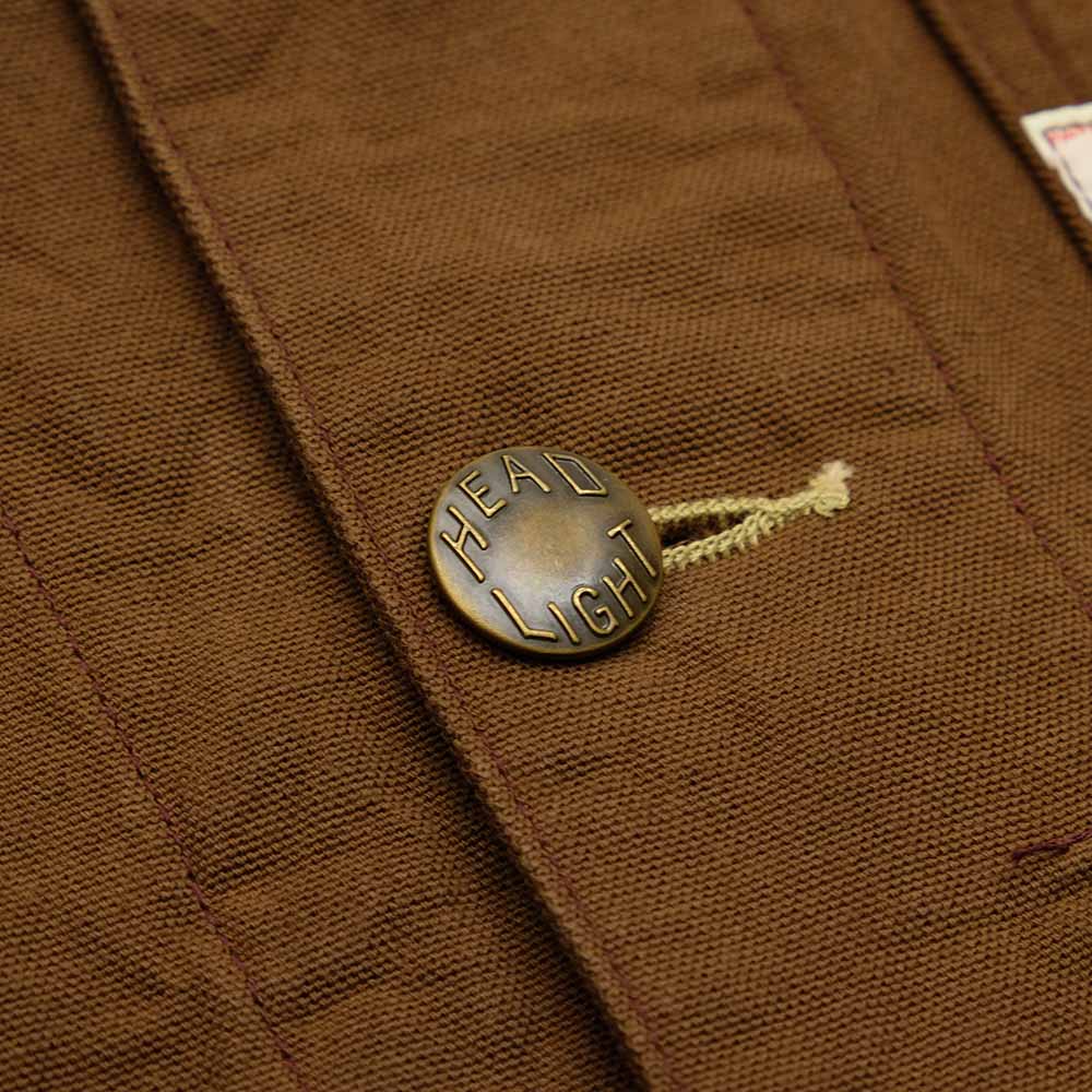 HEADLIGHT<br>9oz. BROWN DUCK WORK COAT<br>HD15085