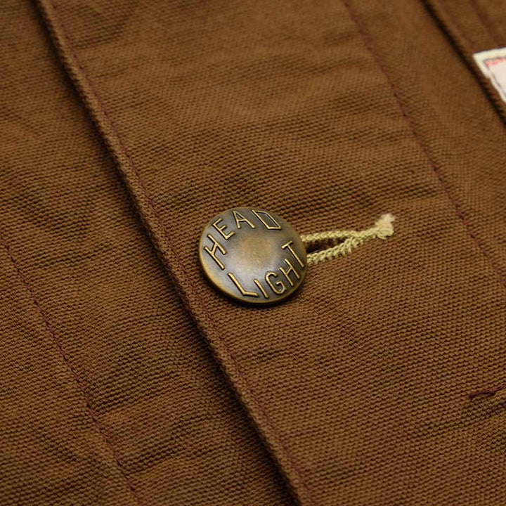 HEADLIGHT<br>9oz. BROWN DUCK WORK COAT<br>HD15085