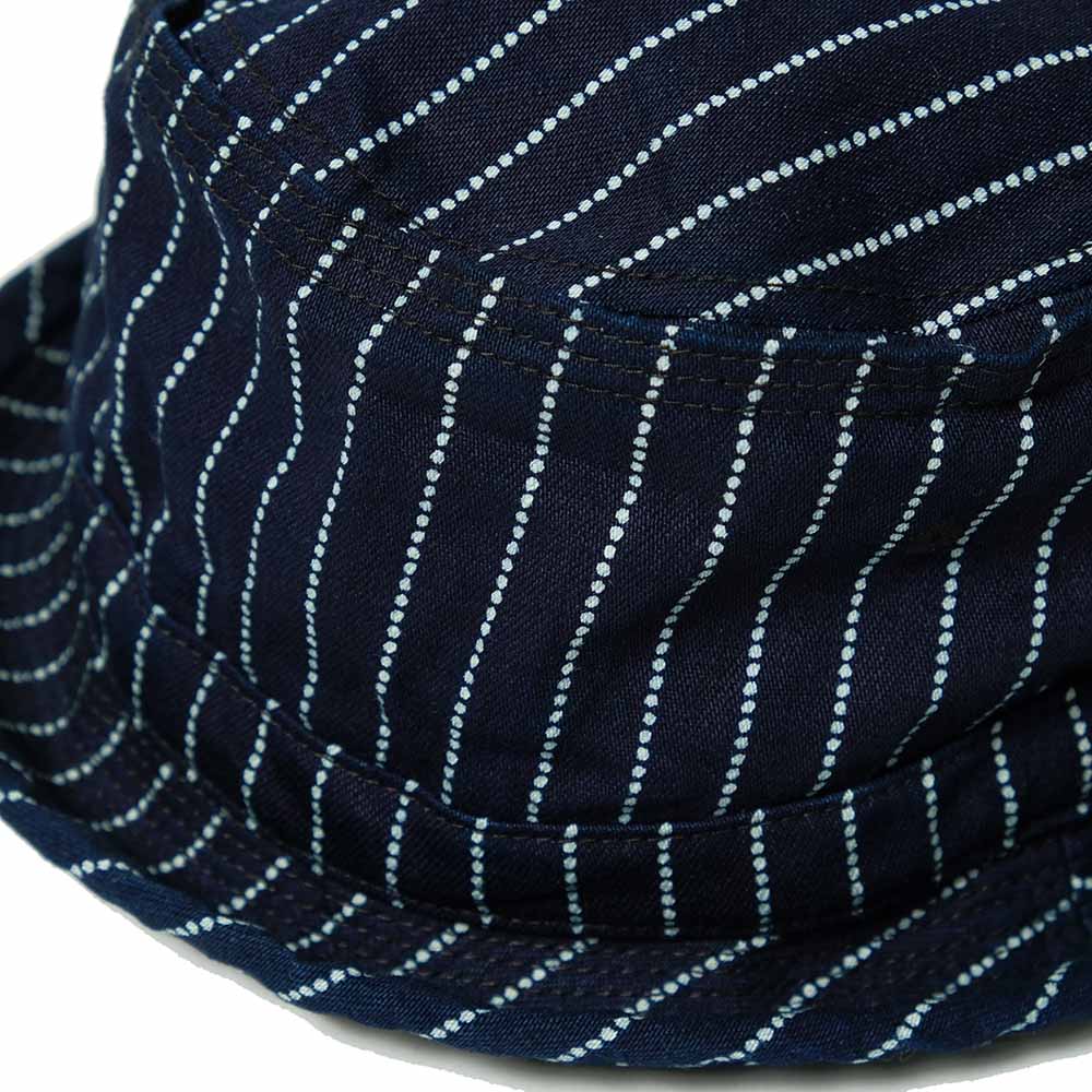 SUGAR CANE WABASH STRIPE PORKPIE HAT SC02467