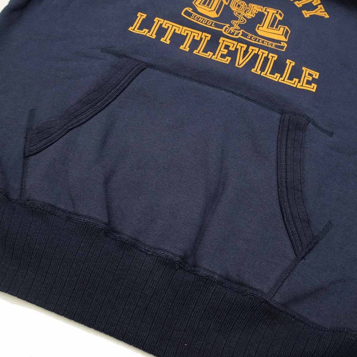 WHITESVILLE - SWEAT HOODED PARKA with PRINT -UNIVERSITY- WV69038