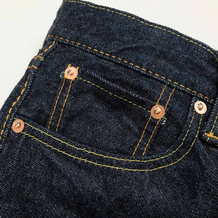pure blue japan<br>13.8oz Indigo Nep Denim<br>Slim Tapered<br>NP-013