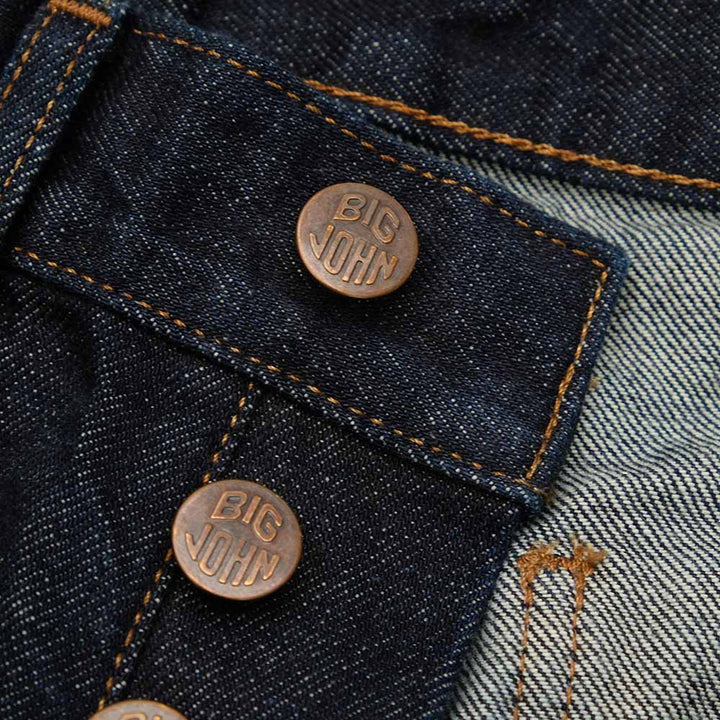 BIG JOHN - BUTTON UP BELL BOTTOM JEANS - MH402B-001