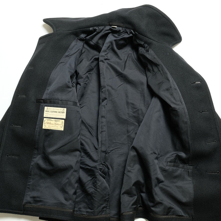 Buzz Rickson's - WILLIAM GIBSON COLLECTION - BLACK PEA COAT - BR12394