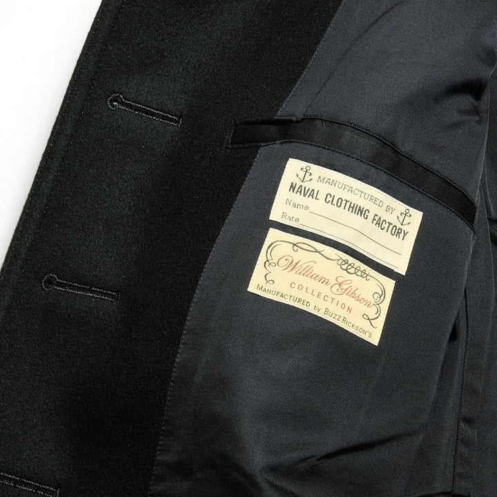 Buzz Rickson's - WILLIAM GIBSON COLLECTION - BLACK PEA COAT - BR12394