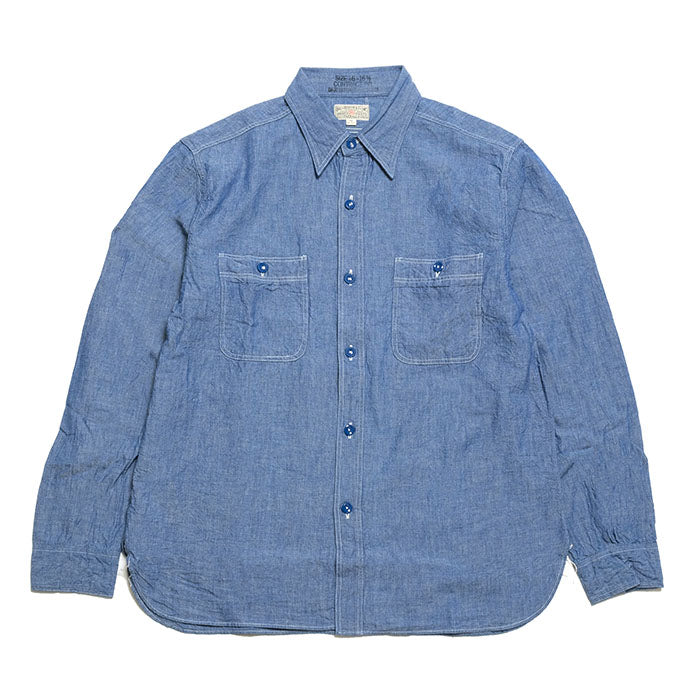 Buzz Rickson’s Blue Chambray Work Shirt