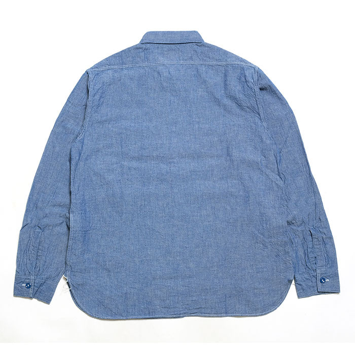 Buzz Rickson's - Blue Chambray Work Shirt - BR25995