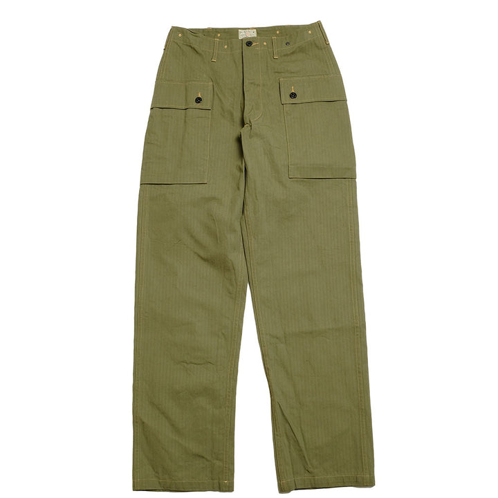 BUZZ RICKSON'S - U.S. MARINE CORPS HERRINGBONE PANTS - BR42340