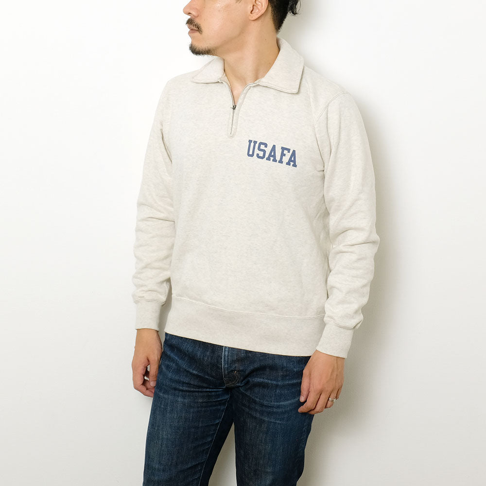 Buzz Rickson's - HALF ZIP SWEATSHIRT - U.S. AIR FORCE ACADEMY - BR68397