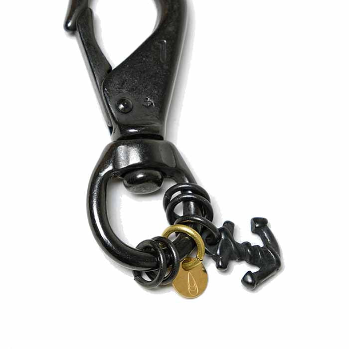 Button Works - BLACK LINE SWIVEL ANCHOR RING HOOK - BW-0095