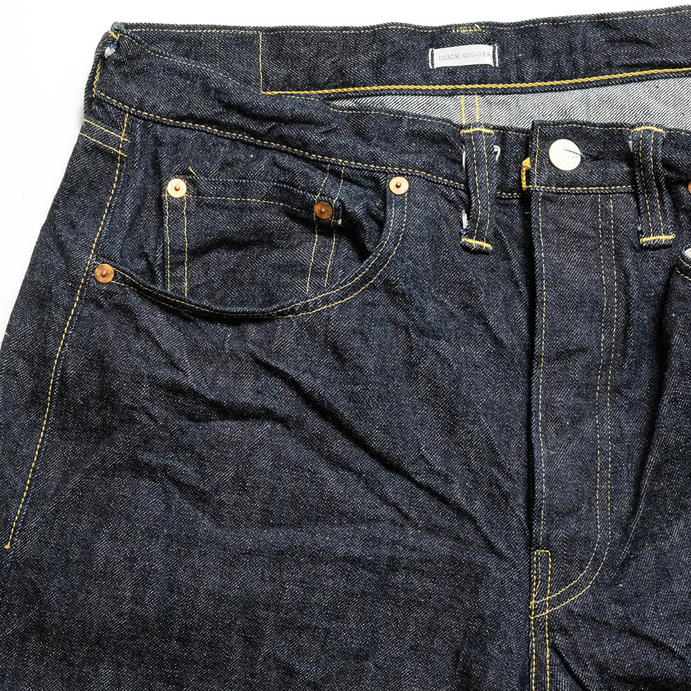 Warehouse<br>"DUCK DIGGER"<br>Lot.DD-1003XX<br>NEW DENIM<br>1946 MODEL<br>ONE WASH<br>DD-1003XX
