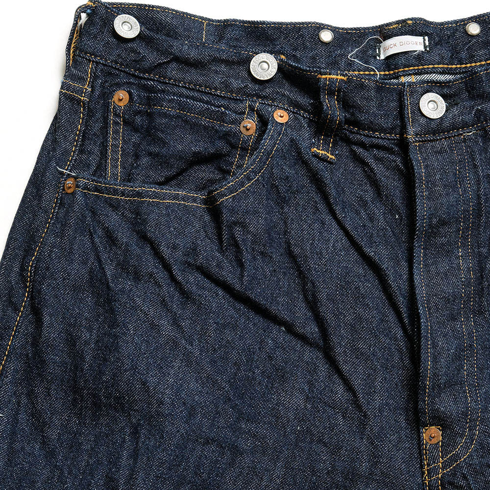Warehouse<br>"DUCK DIGGER"<br>Lot.DD-1004XX<br>1922 Model<br>One Wash<br>DD-1004XX