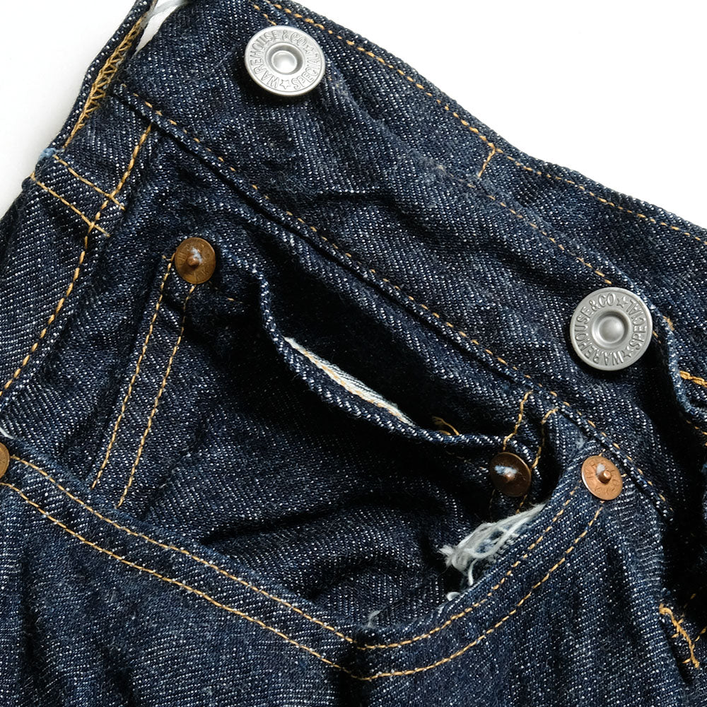 Warehouse<br>"DUCK DIGGER"<br>Lot.DD-1004XX<br>1922 Model<br>One Wash<br>DD-1004XX