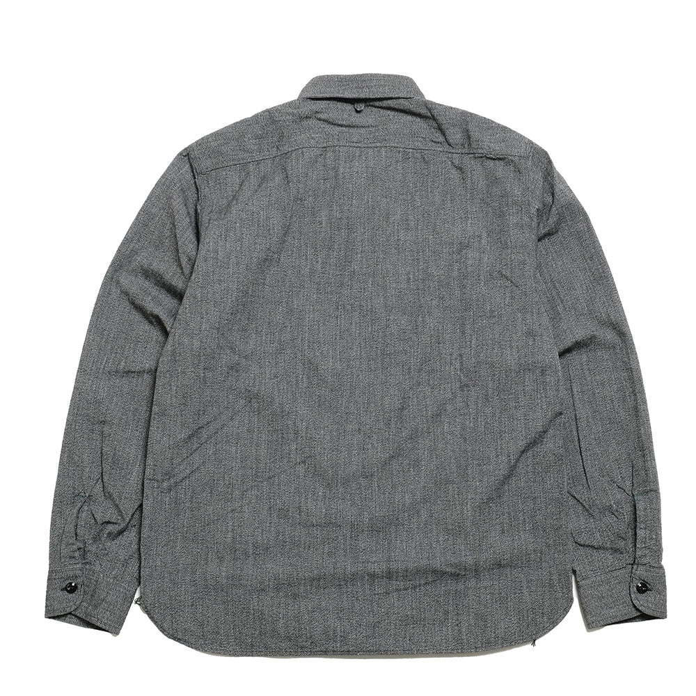 BURGUS PLUS - Heather Chambray Work Shirt - HBP-300CHM