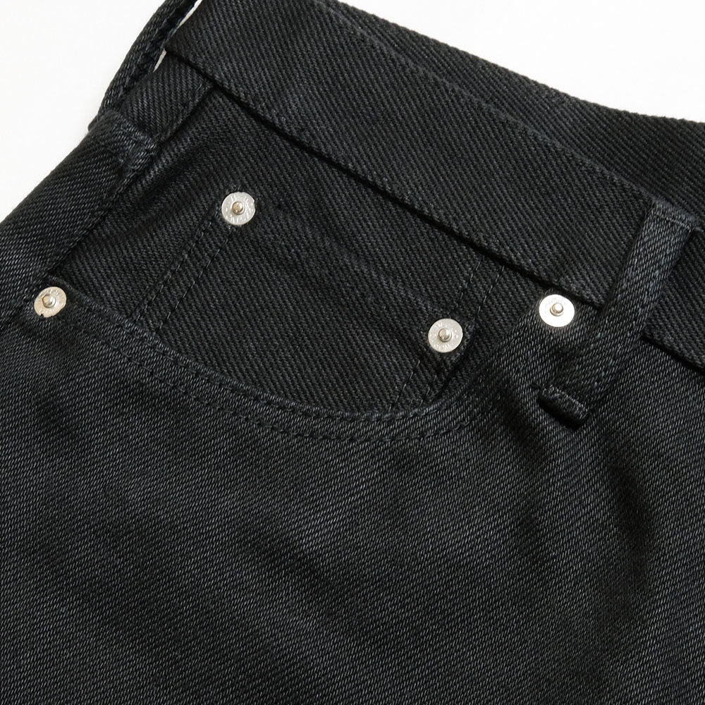 IRON HEART - 21oz. REAL BLACK EXTRA HEAVY DENIM - IH9634Z
