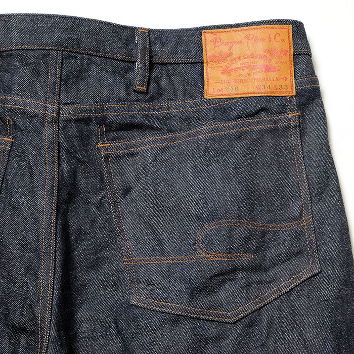 Burgus Plus - Zip Fly Tight Straight Stretch Jeans - 740-ST