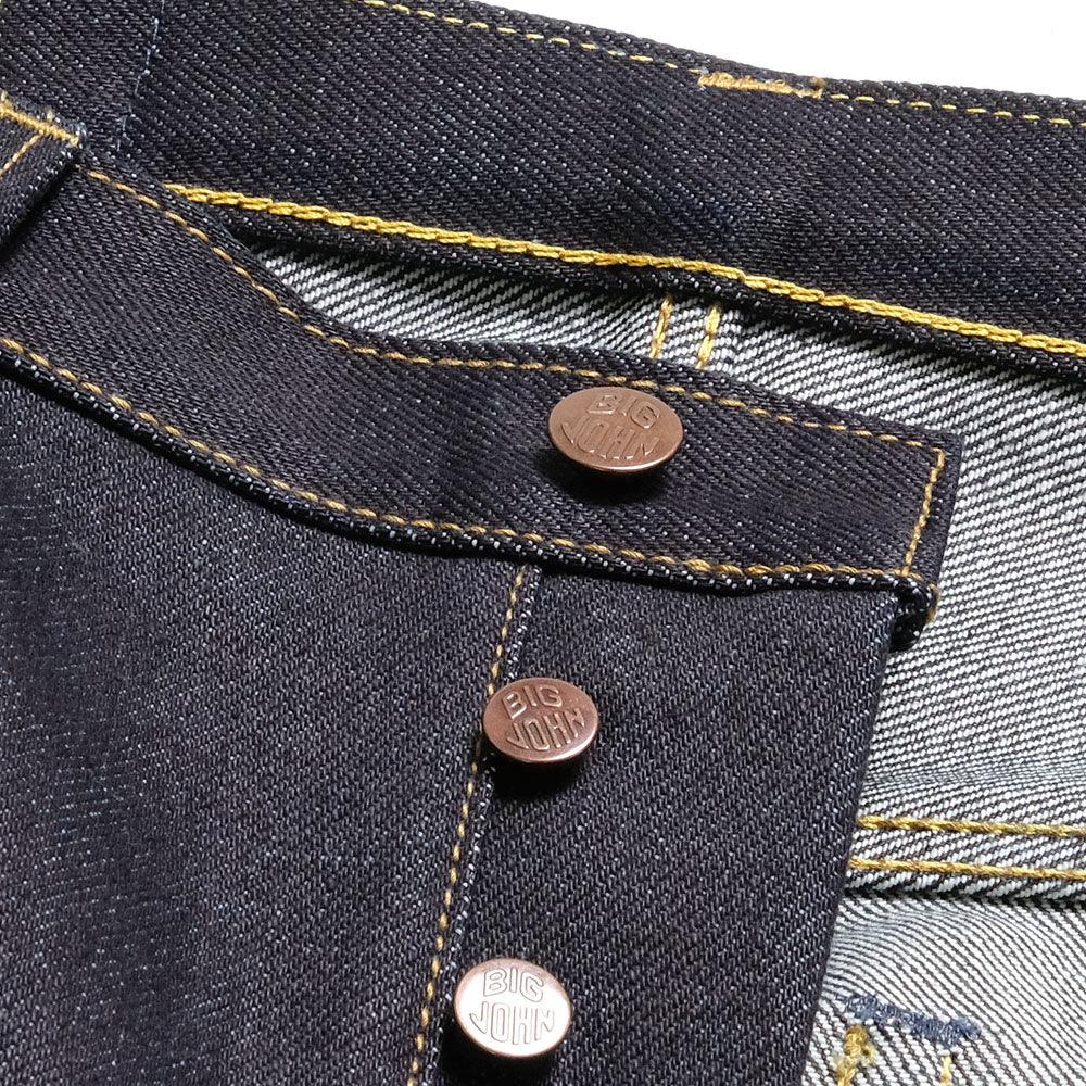 BIG JOHN - TOUGH JEANS COLLECTION - M104G Regular Straight - 23oz Selvedge Denim - M104G-000B