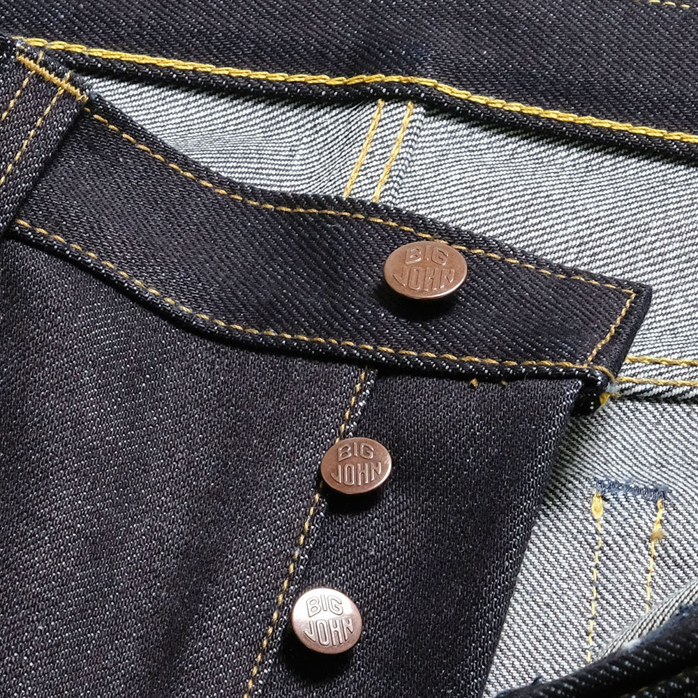 BIG JOHN - TOUGH JEANS COLLECTION - M106G Slim Tapered - 23oz Selvedge Denim - M106G-000B