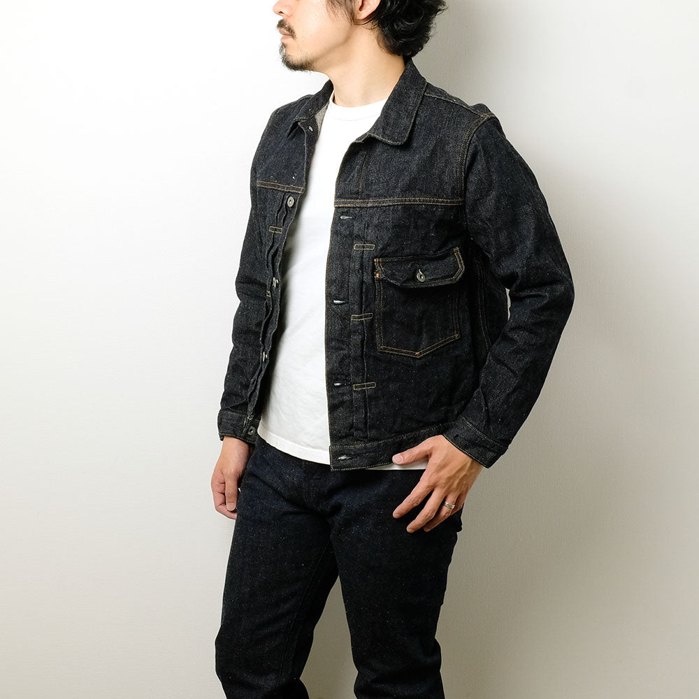 ONI DENIM<br>1st Type Denim Jacket 17oz Natural Indigo XX<br>ONI-01507NIXX