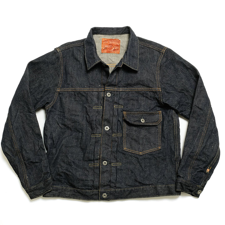 ONI DENIM<br>1st Type Denim Jacket 17oz Natural Indigo XX<br>ONI-01507NIXX