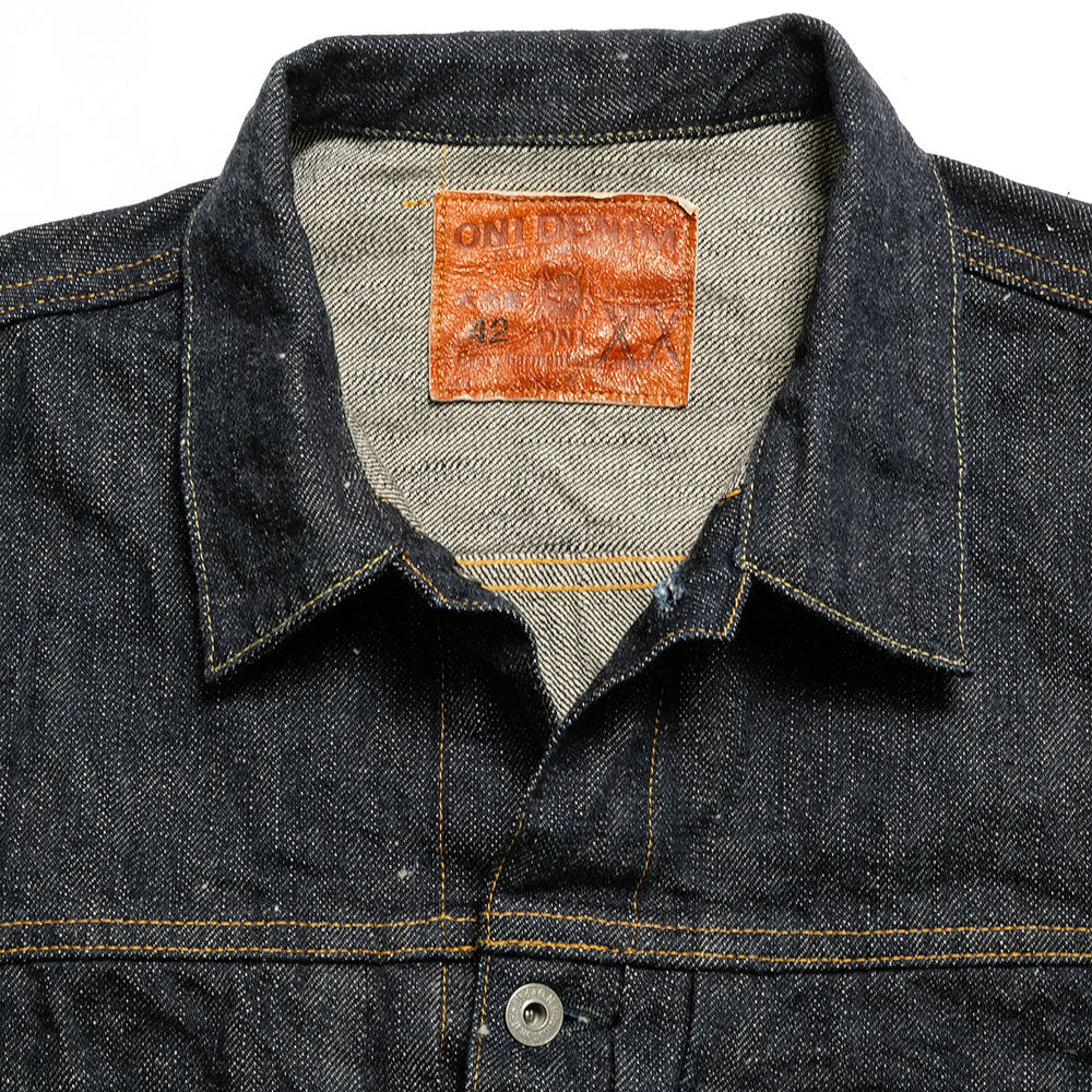 ONI DENIM<br>1st Type Denim Jacket 17oz Natural Indigo XX<br>ONI-01507NIXX