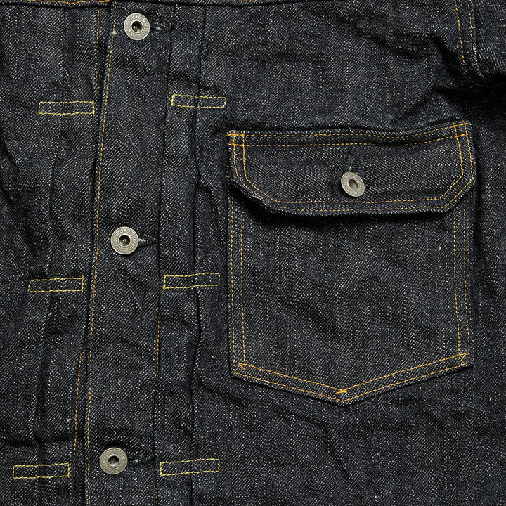 ONI DENIM<br>1st Type Denim Jacket 17oz Natural Indigo XX<br>ONI-01507NIXX