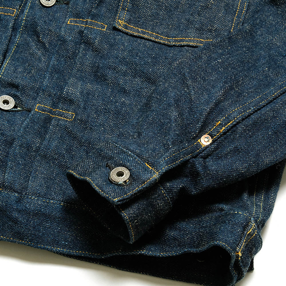 ONI DENIM<br>20oz "鬼秘-ONI Secret-" 2nd Type Denim Jacket<br>ONI-02516P
