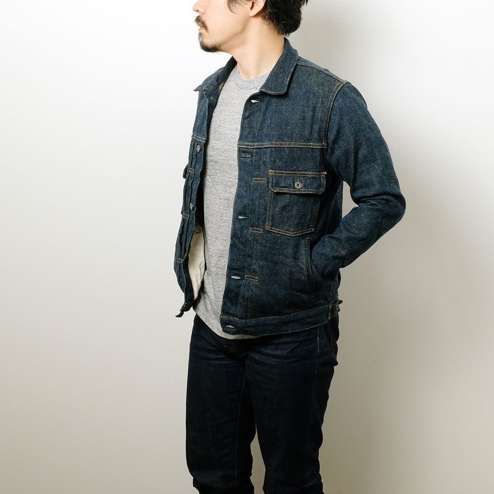 ONI DENIM<br>20oz "鬼秘-ONI Secret-" 2nd Type Denim Jacket<br>ONI-02516P