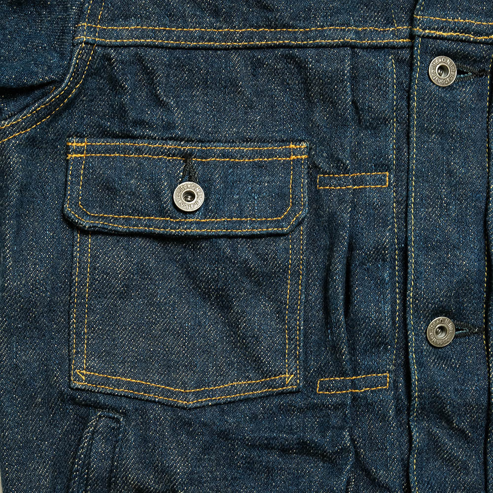 ONI DENIM<br>20oz "鬼秘-ONI Secret-" 2nd Type Denim Jacket<br>ONI-02516P