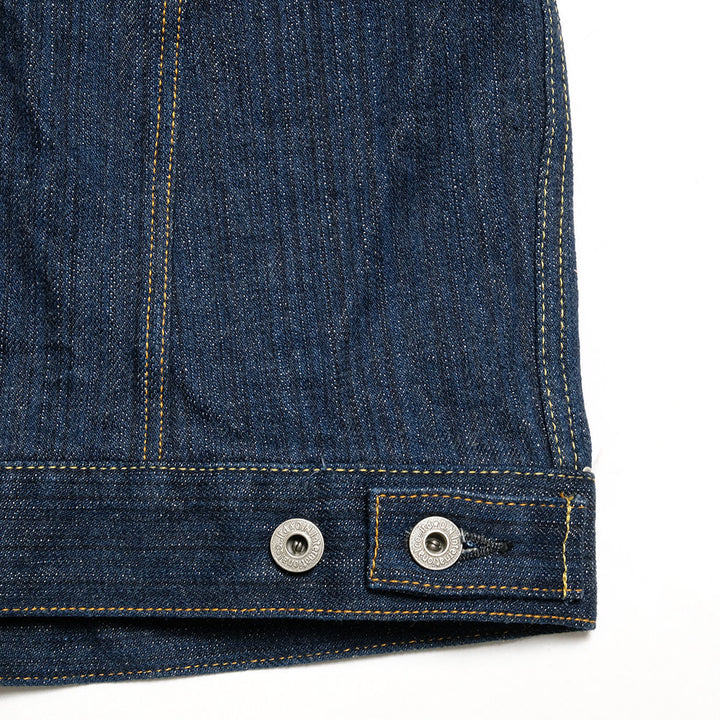ONI DENIM<br>Semi-Handmade 16oz 天然藍 "SHM-KIWAMI" 3rd Type Denim Jacket<br>ONI-02525P