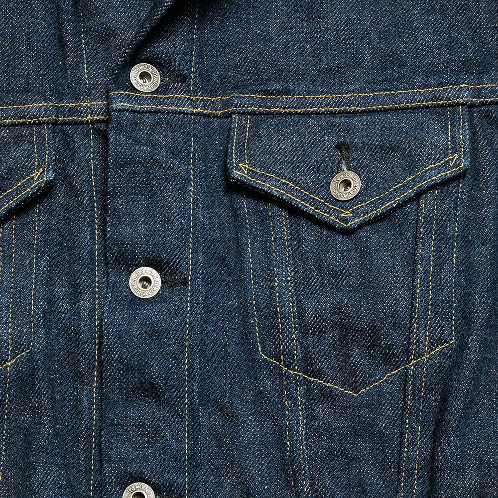ONI DENIM - 20oz 鬼秘(ONI Secret) Denim - 3rd Type Denim Jacket - ONI-02527P