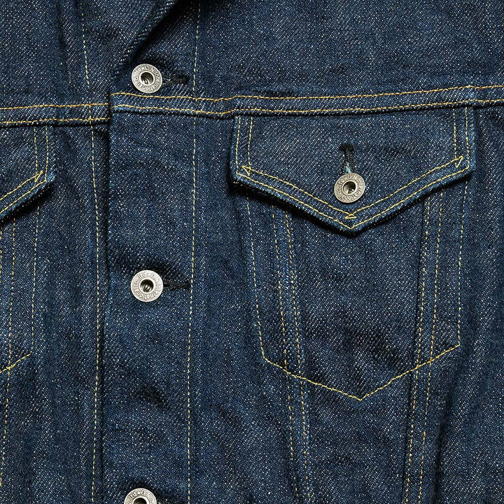 ONI DENIM - 20oz 鬼秘(ONI Secret) Denim - 3rd Type Denim Jacket - ONI-02527P