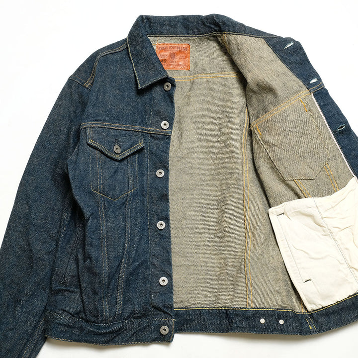 ONI DENIM - 20oz 鬼秘(ONI Secret) Denim - 3rd Type Denim Jacket - ONI-02527P
