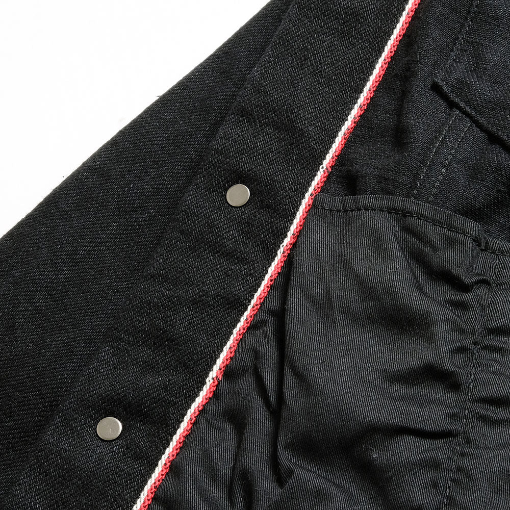 ONI DENIM<br>20oz ONI Secret Denim Dark Indigo x Black 3rd Type Denim Jacket<br>ONI-02527PZR