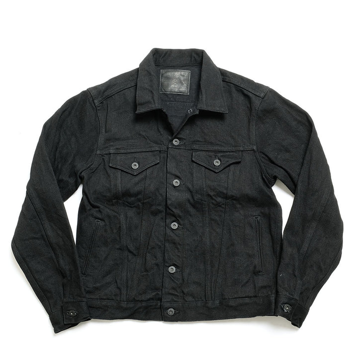 ONI DENIM<br>20oz ONI Secret Denim Dark Indigo x Black 3rd Type Denim Jacket<br>ONI-02527PZR