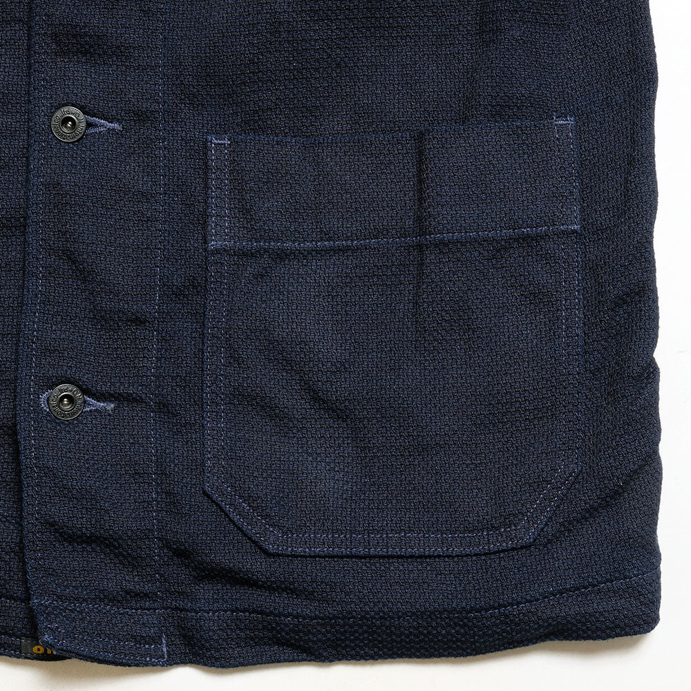 ONI DENIM - Coveralls Sashiko Style Dobby, Indigo - ONI-03100
