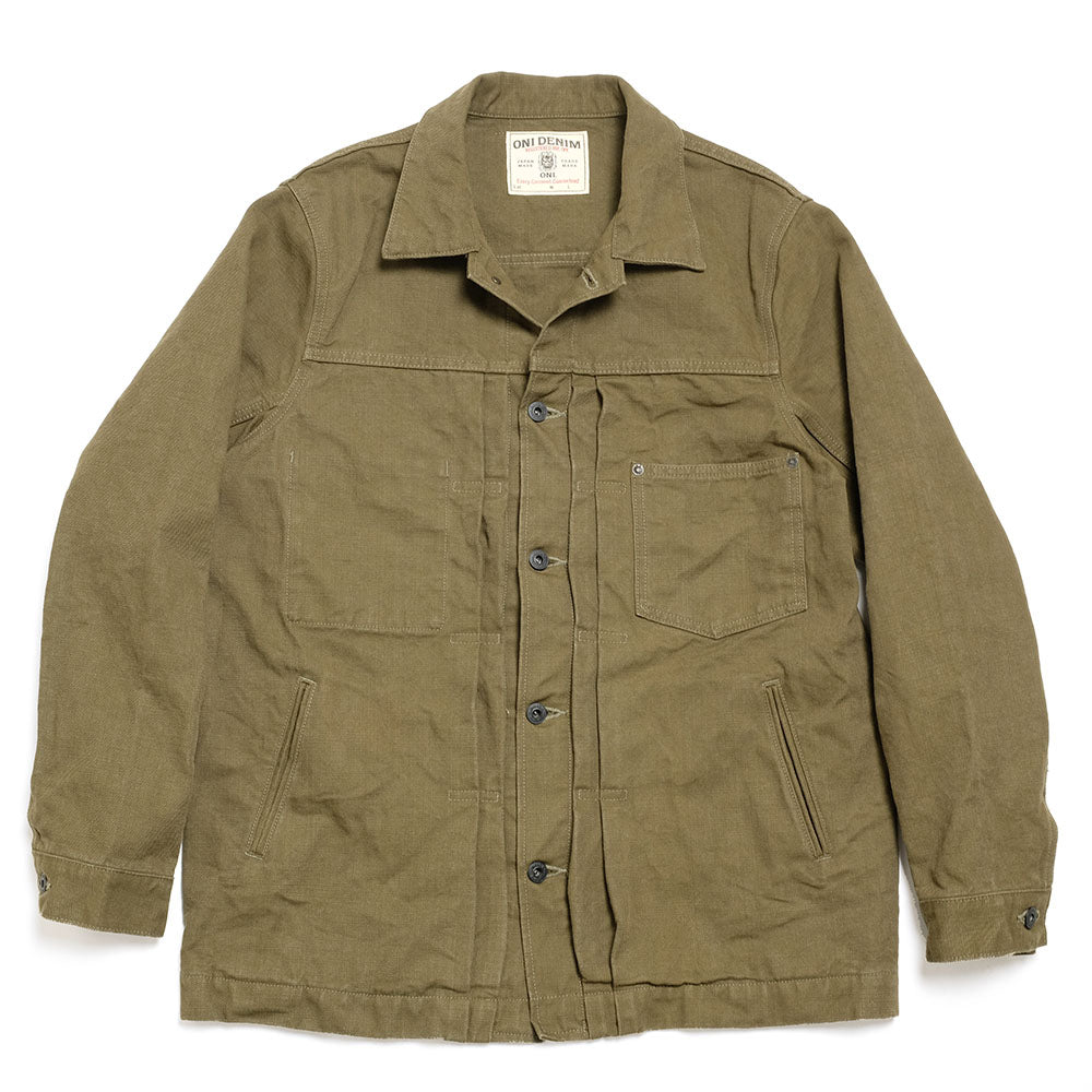 ONI DENIM<br>Coveralls Sulfur Heavy Oxford<br>ONI-03128HOX