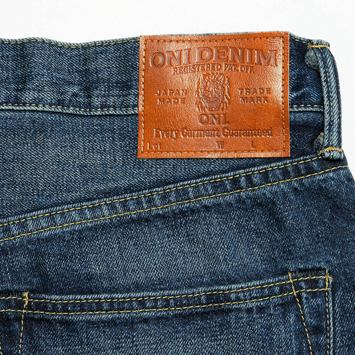 ONI DENIM<br>Neat Straight 15oz Low TensionDenim<br>18month Used<br>ONI-240-18UD